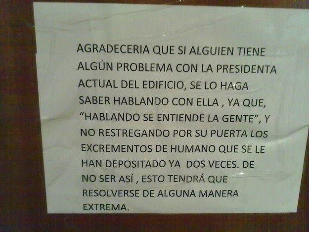 10 Vecinos Que Llegaron Al Borde De La Paciencia Y Dejaron Estos